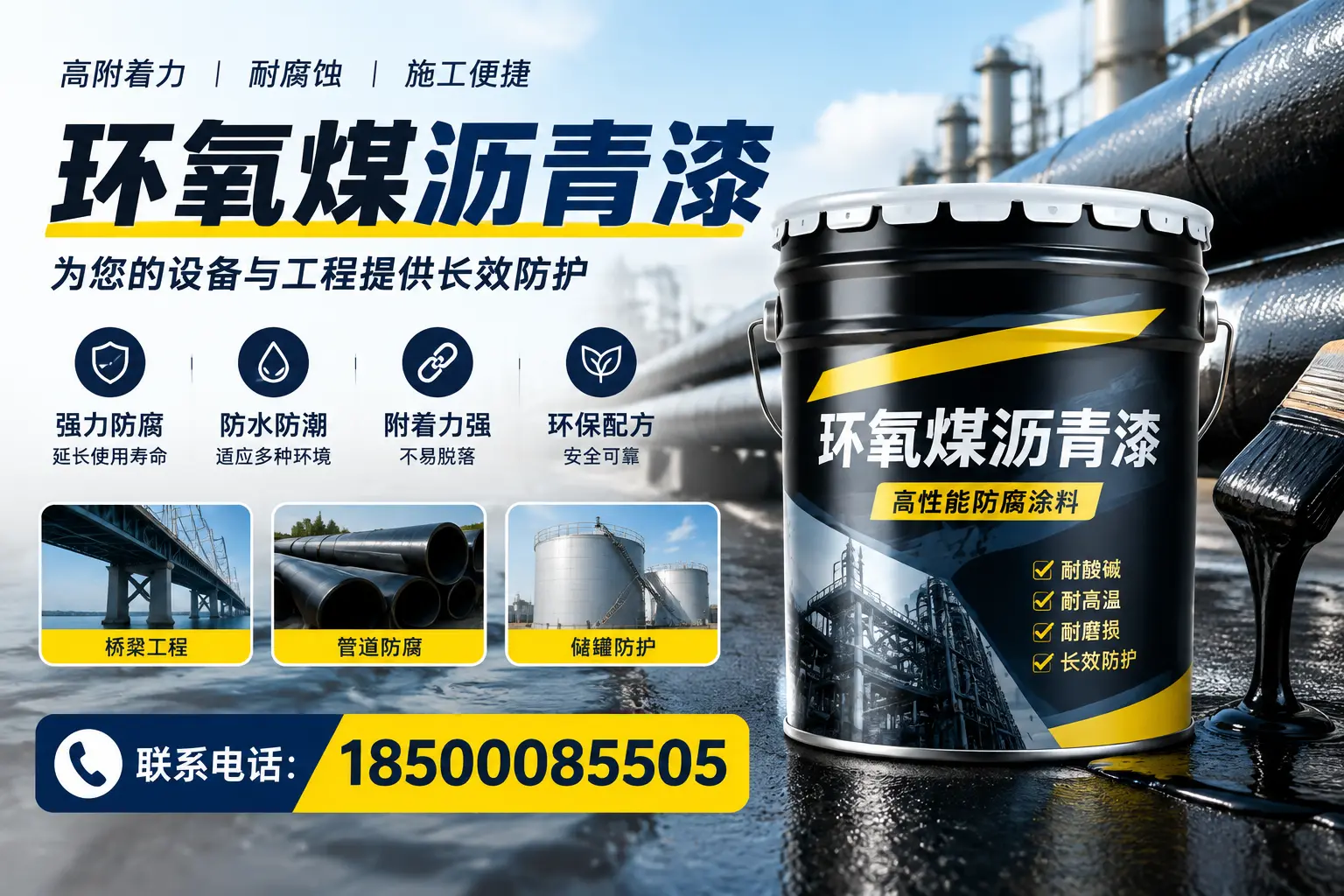 环氧煤沥青漆与其他涂料的对比分析，助力衢州企业决策